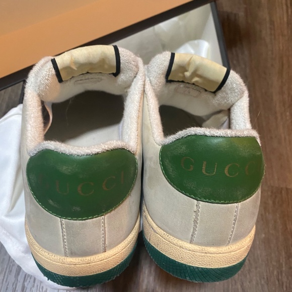 MEN’s 7.5 GUCCI TENNIS SHOES - Picture 2 of 6